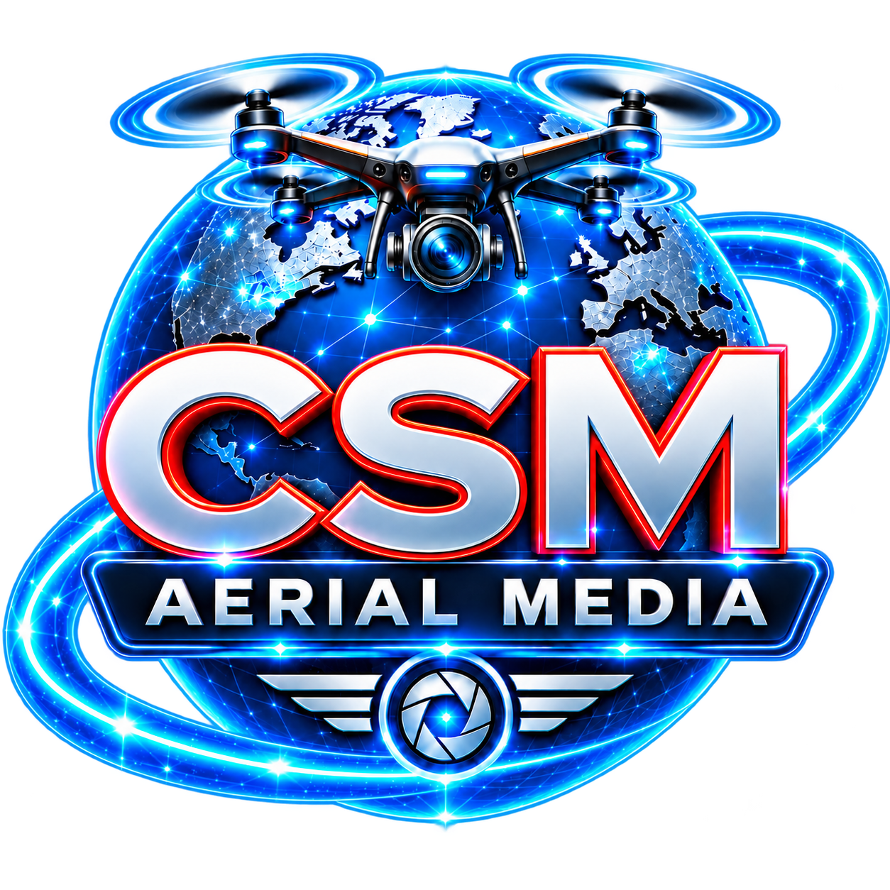 CSM Aerial Media logo